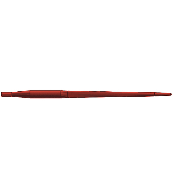 Dent de Fourche Ø36 LG 800 M20X1.5 CL Profil Carre référence fournisseur 215419